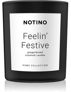 Notino Home Collection Feelin' Festive (Gingerbread Scented Candle) candela profumata 220 g