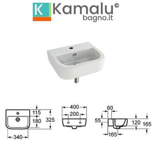 Lavandino piccolo bagno 40cm Marie-LH - KAMALU