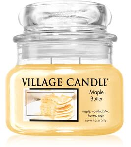 Village Candle Maple Butter candela profumata (Glass Lid) 262 g