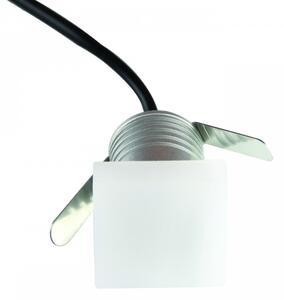 Faretto LED 1W IP67 Quadrato, luce Diffusa - Professional Colore Bianco Naturale 4.000K