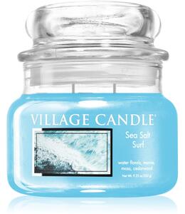 Village Candle Sea Salt Surf candela profumata (Glass Lid) 262 g