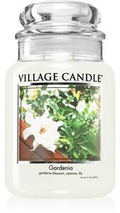 Village Candle Gardenia candela profumata (Glass Lid) 602 g