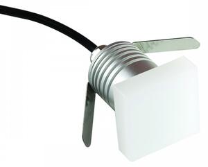 Faretto LED 1W IP67 Quadrato, luce Diffusa - Professional Colore Bianco Naturale 4.000K