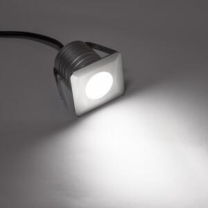 Faretto LED 3W IP68 CREE, Quadrato - Professional Colore Bianco Naturale 4.000K
