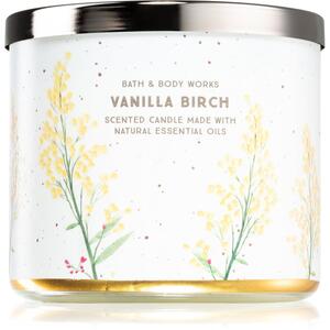 Bath & Body Works Vanilla Birch candela profumata 411 g