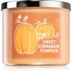 Bath & Body Works Sweet Cinnamon Pumpkin candela profumata 411 g