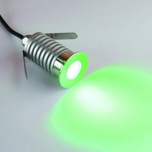 Faretto LED 3W IP67 CREE, luce VERDE - Professional Colore Verde
