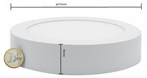 Plafoniera LED 12W - Rotonda Colore Bianco Caldo 2.700-3.200K