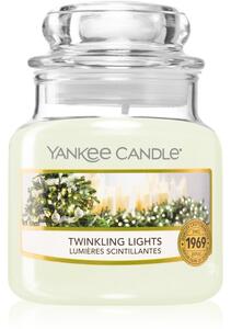 Yankee Candle Twinkling Lights candela profumata 104 g