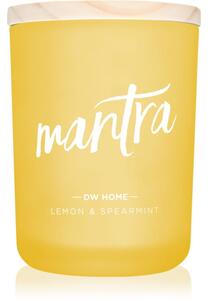 DW Home Mantra Lemon & Spearmint candela profumata 213 g