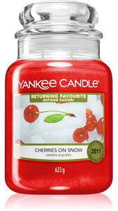 Yankee Candle Cherries on Snow candela profumata 623 g