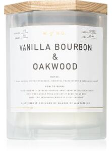 Makers of Wax Goods Vanilla Bourbon & Oakwood candela profumata 321 g