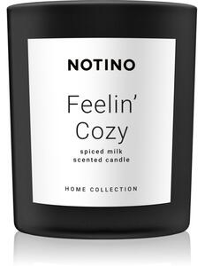 Notino Home Collection Feelin' Cozy (Spiced Milk Scented Candle) candela profumata 220 g
