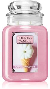Country Candle Pumpkin Waffle Cone candela profumata 680 g