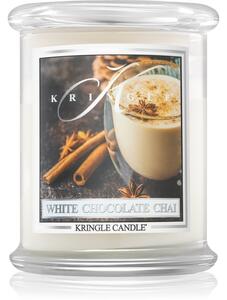 Kringle Candle White Chocolate Chai candela profumata 411 g