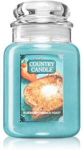 Country Candle Blueberry French Toast candela profumata 680 g