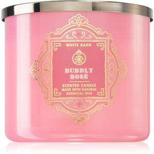 Bath & Body Works Bubbly Rosé candela profumata con oli essenziali 411 g