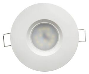 Faro LED da incasso 6,5W - IP44 Resistente all'Umidità Foro da ø70mm Colore Bianco Caldo 2.700-3.200K