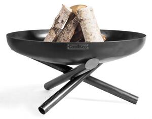 Braciere Da Giardino A Legna Artigianale In Acciaio Design Indiana 70 Cm Cook King - Cook King