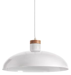 Lampada a sospensione Gotram bianco