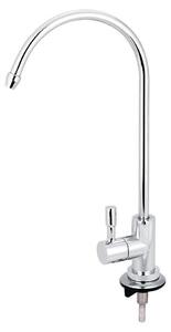 Solidchoice - Rubinetto per cucina in acciaio inossidabile - Design a collo di cigno - Rotazione a 360° - Collegamento rapido - Filtro per acqua potabile - Design elegante - Rubinetto