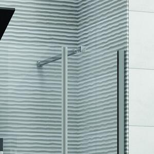 Box doccia porta battente 105cm cristallo trasparente KS5000 - KAMALU