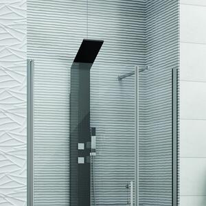 Box doccia porta battente 105cm cristallo trasparente KS5000 - KAMALU