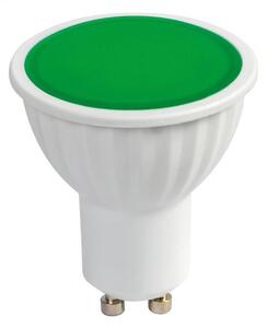 Faretto LED GU10 5W Verde Colore Verde