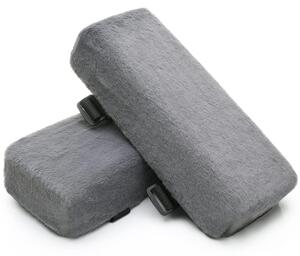 Elzusha - Cuscinetti per braccioli di sedie da ufficio e gaming - Set da 2 con memory foam