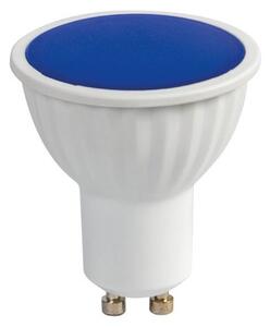 Faretto LED GU10 5W Blu Colore Blue
