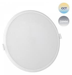 Pannello LED da incasso 22W smart CCT Bianco Variabile e Dimmerabile WiFi - Amazon Alexa e Google Home Ø215mm Colore Bianco Variabile CCT
