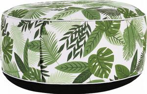 Pouf gonfiabile - Diametro 55 cm - Altezza 25 cm - Resistente all'acqua - Poggiapiedi leggero - Uso versatile - Poliestere 600D