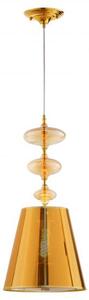 Lampadario design a sospensione elegante disponibile in colore oro