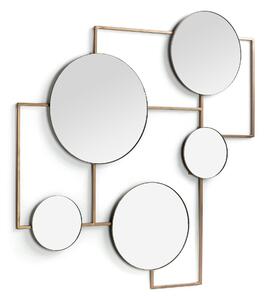 Specchio Platte in metallo 81 x 83 cm