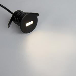 Faretto LED 1W per Gradini IP67 OSRAM, Nero - Professional Colore Bianco Caldo 2.700K