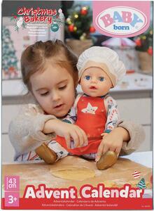 Calendario dell'Avvento BABY born, 43 cm, set di accessori per bambole, adatto a bambini dai 3 anni in su