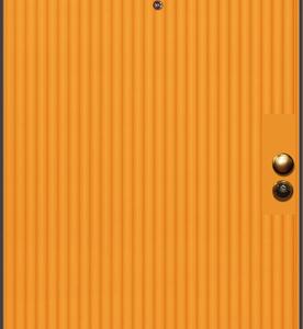 Porta blindata MASTER Crazy arancione L 80 x H 210 cm sinistra