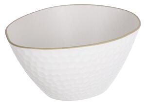 Ciotola grande Manami in ceramica bianca