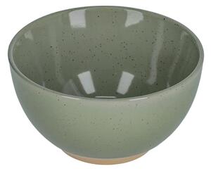 Ciotola Tilia in ceramica verde scura