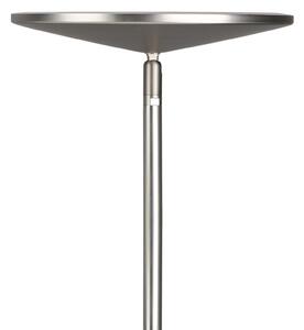 Lampada da terra Mirasol cromato, in metallo, H181cm LED integrato INSPIRE