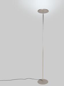 Lampada da terra Mirasol cromato, in metallo, H181cm LED integrato INSPIRE