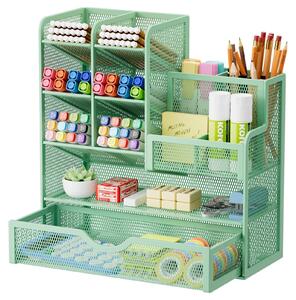 Omgoods - Organizzatore da scrivania multifunzionale con 12 scomparti