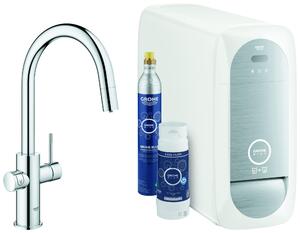 CASA39 Grohe Blue Home Connected Depuratore Acqua Miscelatore lavello cucina canna alta 31541000