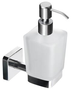 Dispenser bagno in acciaio e vetro linea Clode-V30 - KAMALU