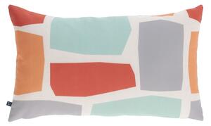Fodera per cuscino Calantina quadrati multicolore 30 x 50 cm