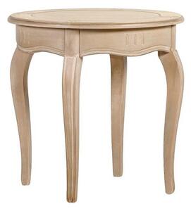 Tavolino tondo in legno in stile shabby chic-Arrediorg.it ®
