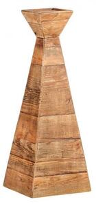 Portacandele in legno artigianale-Arrediorg.it ®