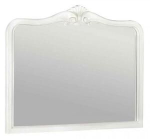 Specchio bianco shabby rettangolare a parete VERONIQUE-Arrediorg.it