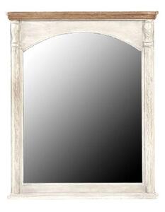 Specchio da tavolo e da parete shabby provenzale bianco-Arrediorg.it