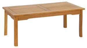 RIACO - tavolino da giardino in legno massiccio di acacia 100x50